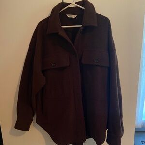 Alpine Design Oversized Button Up Jacket